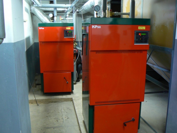 2*KP 50 - Pliešovce (SK) - Kotle na pelety 2*48kW